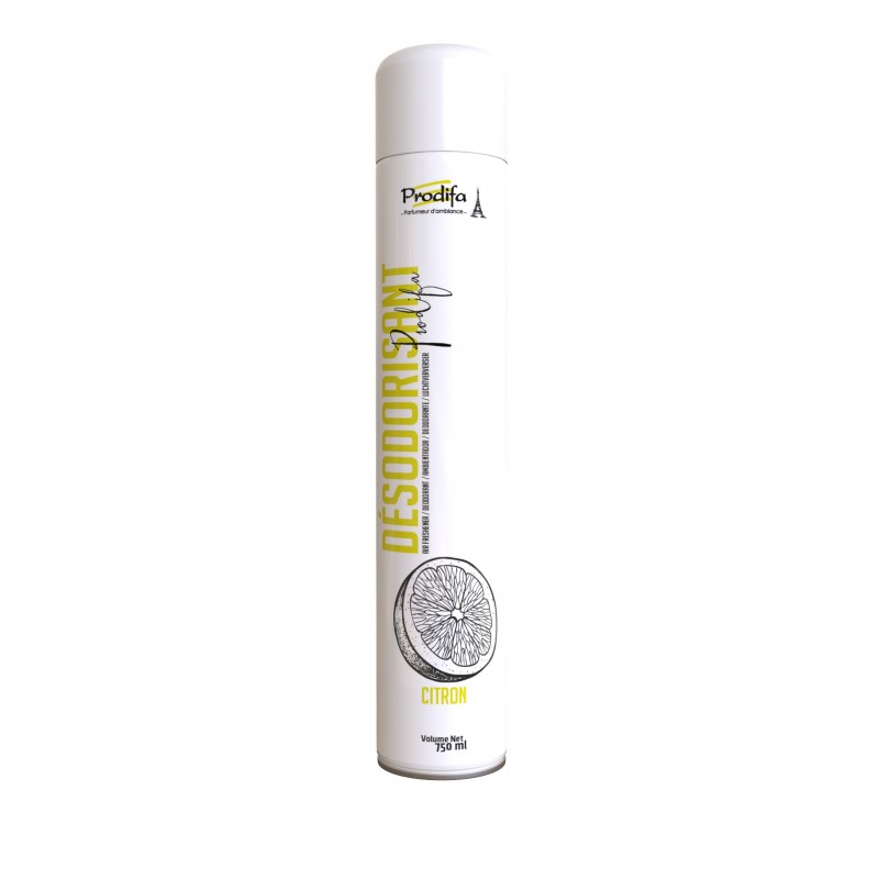 Désodorisant citron - aérosol 750ml