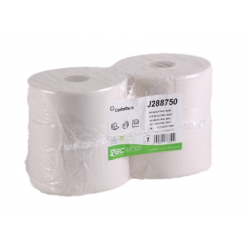 Papier toilette Maxi Jumbo double épaisseur blanc – Colis de 6 rouleaux 380  m