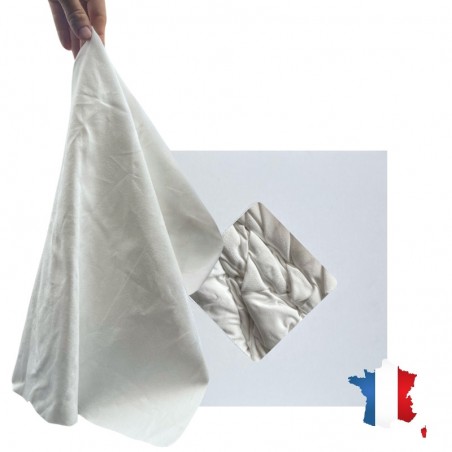 Chiffon d'essuyage nappes et serviettes blanche - SNB - carton de 10kg