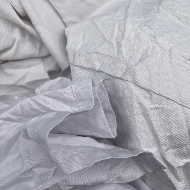 Chiffons Blancs - Carton De 10kg | Peu De Coutures | Pour Nettoyage Professionnel Ou Maison