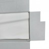 Essuyage non tissé Hightextra smooth blanc 38x30 - carton de 500 feuilles à plat/boîtes