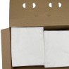 Essuyage non tissé Ecodoux blanc 38x30 - carton de 2x80 formats