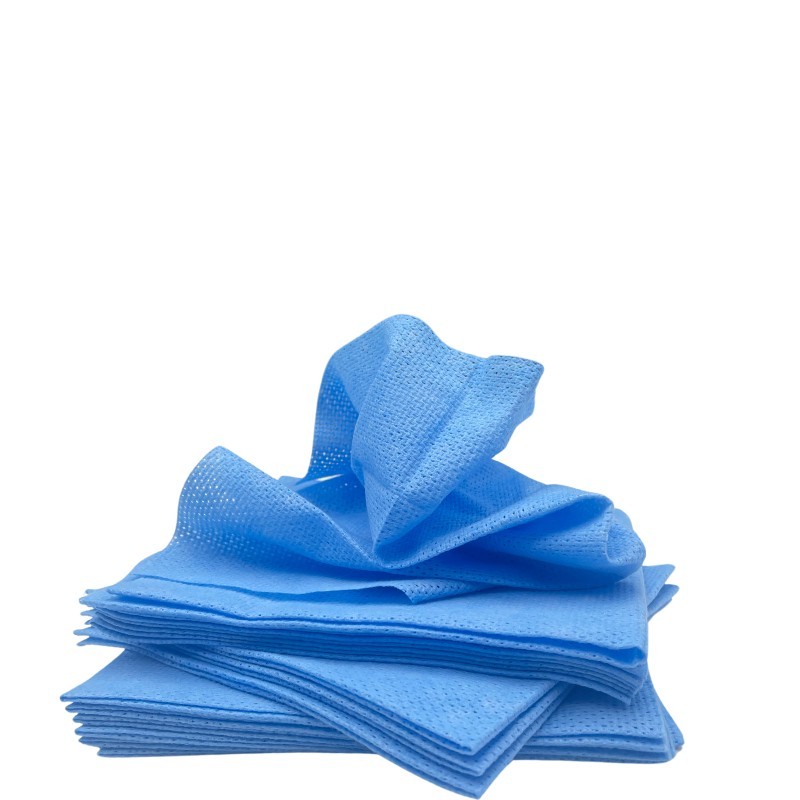 Essuyage non tissé Buntclean bleu en Z - 38x60 - carton de 8x25 formats soit 200 feuilles