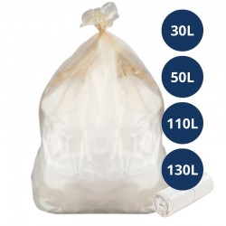 Sacs poubelle transparent