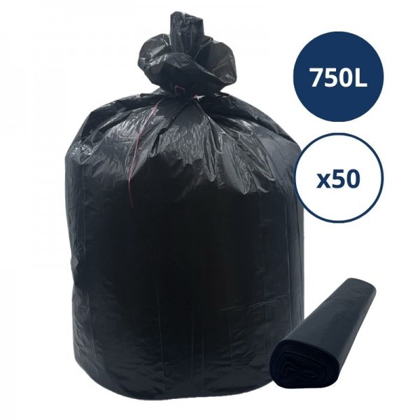 Housse conteneur - 750L Noir