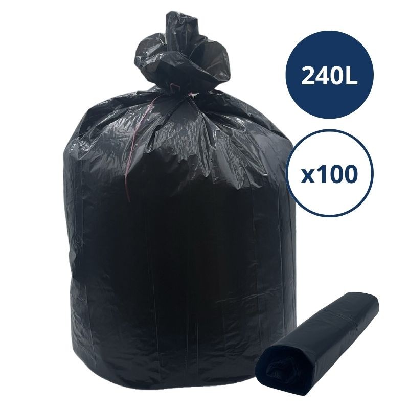 Housse conteneur - 240L noir