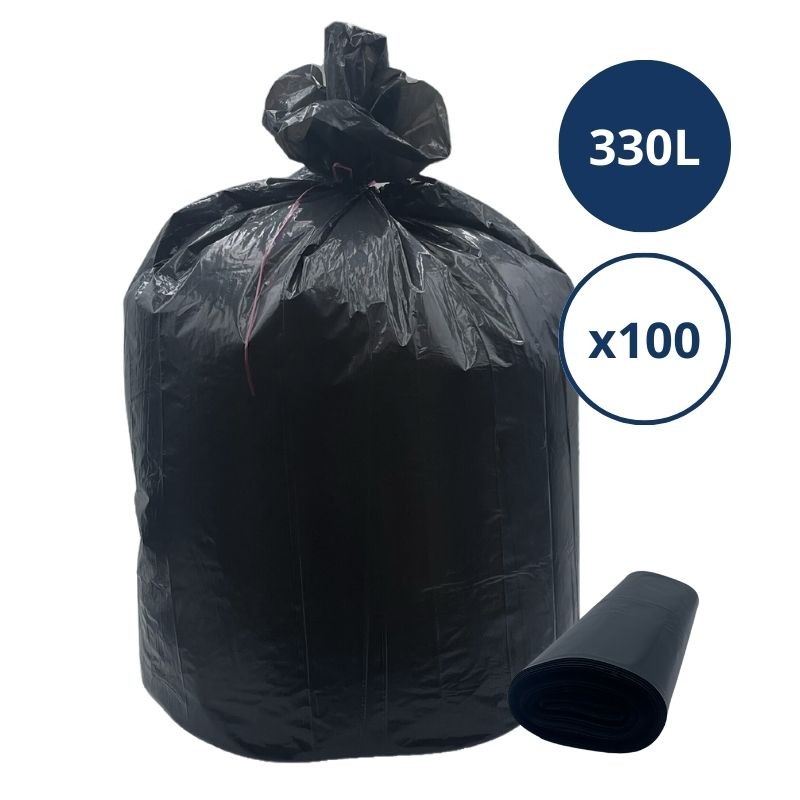 Housse conteneur - 330L noir