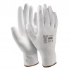 Gants enduits polyurethane blanc
