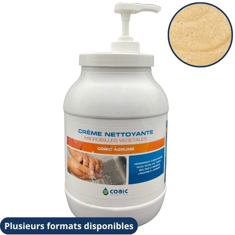 Savon microbilles atelier - Cobic agrume