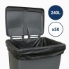 HOUSSE CONTENEUR - 240L - CARTON DE 50 ou 100