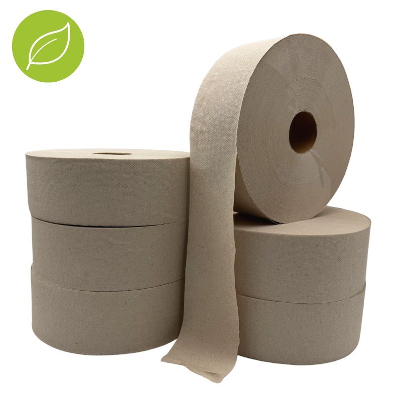 Papier hygiénique naturel recyclé Maxi jumbo - FIBRECO